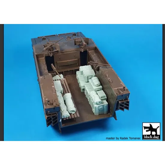Black Dog T35297 1/35 Lvt-4 Water Buffalo Accessories Set N1 For Italeri