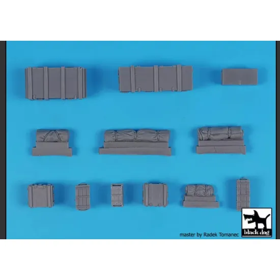 Black Dog T35297 1/35 Lvt-4 Water Buffalo Accessories Set N1 For Italeri