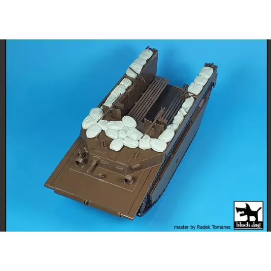 Black Dog T35298 1/35 Lvt-4 Water Buffalo Accessories Set N 2 For Italeri