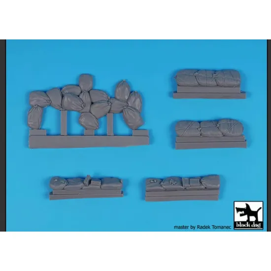 Black Dog T35298 1/35 Lvt-4 Water Buffalo Accessories Set N 2 For Italeri