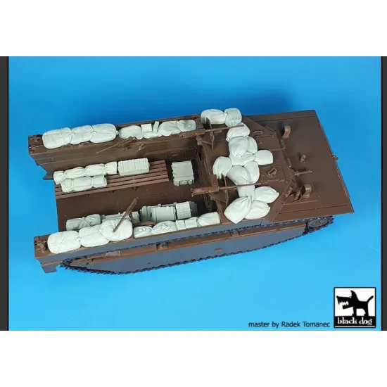 Black Dog T35299 1/35 Lvt-4 Water Buffalo Accessories Set Big Set For Italeri