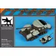 Black Dog T35300 1/35 British Anti Tank Gun Archer Accessories Set For Tamiya
