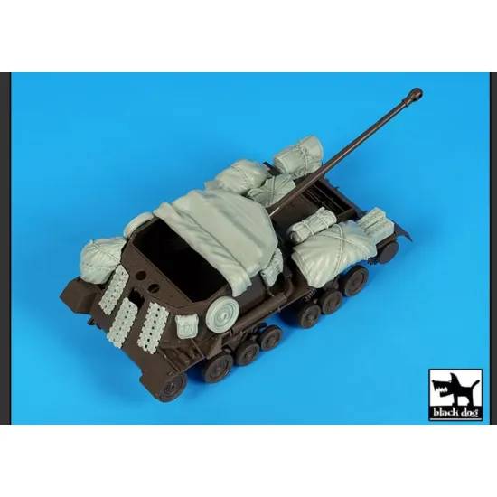 Black Dog T35300 1/35 British Anti Tank Gun Archer Accessories Set For Tamiya