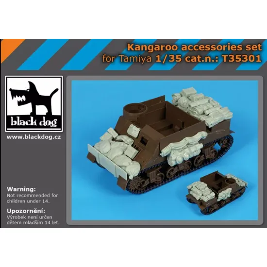 Black Dog T35301 1/35 Kangaroo Accessories Set For Italeri