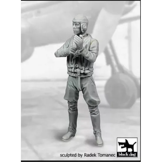 Black Dog F32182 1/32 German Fighter Pilot Ww Ii N 3