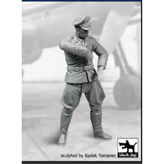 Black Dog F32183 1/32 German Fighter Pilot Ww Ii N 4
