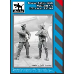 Black Dog F32184 1/32 German Fighter Pilots Ww Ii Set N 2