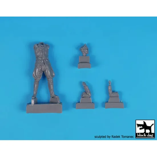 Black Dog F32184 1/32 German Fighter Pilots Ww Ii Set N 2