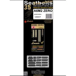Hgw 135517 1/35 A6m2 Zero - Seatbelts Accessories Kit