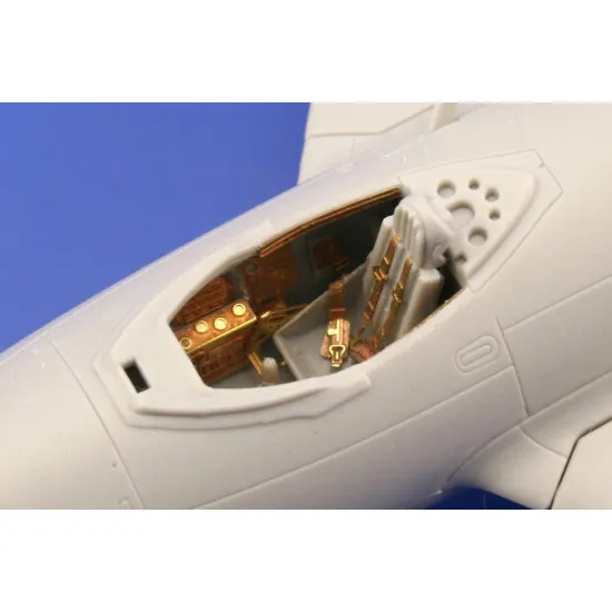 Photoetched set Mig-15 Color, for HobbyBoss kit 1/72 Eduard SS336