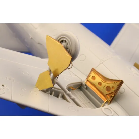 Photoetched set Mig-15 Color, for HobbyBoss kit 1/72 Eduard SS336