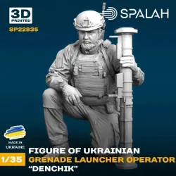 Spalah 22835 1/35 Figure Ukrainian Grenade Launcher Operator Denchik