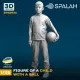Spalah 22935 1/35 Figure Child With A Ball