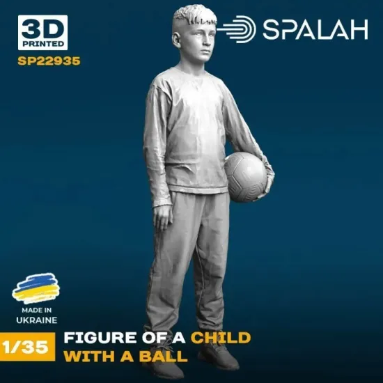 Spalah 22935 1/35 Figure Child With A Ball