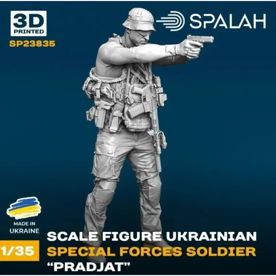 Spalah 23835 1/35 Figure Ukrainian Special Forces Soldier Pradjat