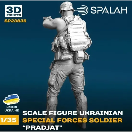 Spalah 23835 1/35 Figure Ukrainian Special Forces Soldier Pradjat