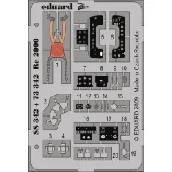 Photoetched set Re 2000 Color, for Italeri kit 1/72 Eduard SS342