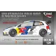 Mf-zone Dc2434 1/24 Volkswagen Polo Wrc Rallye Monte Carlo 2013 7 Latvala 8 Ogier For Belkits