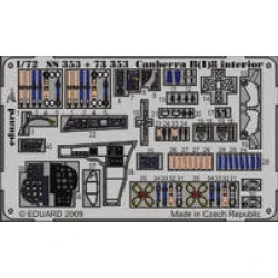 Photoetched set Canberra B(I)8 Color, for Airfix kit 1/72 Eduard SS353