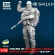 Spalah 22172 1/72 Figure Ukrainian Assault Group Commander Batya