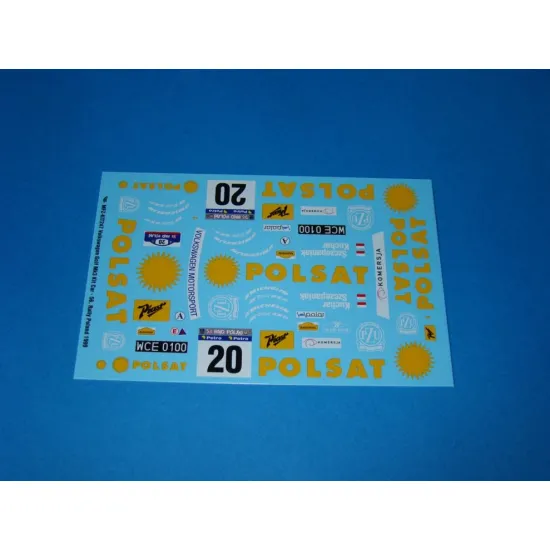 Mf-zone Dc2461 1/24 Volkswagen Golf Mk3 Kit Car Polsat Rally Poland 1999 20 Kuchar