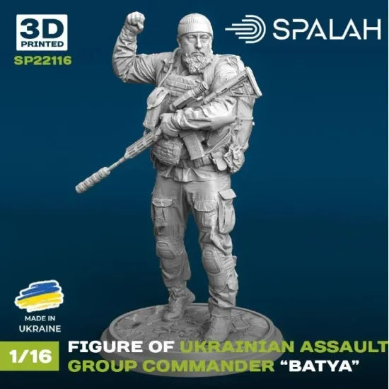 Spalah 22116 1/16 Figure Ukrainian Assault Group Commander Batya