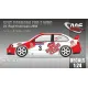Mf-zone Dc2466 1/24 Seat Cordoba Evo 2 Wrc Strong Club Rajd Krakowski 2000 3 Herba