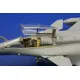 Photoetched set Rafale C Color, for HobbyBoss kit 1/72 Eduard SS359
