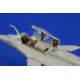 Photoetched set Rafale C Color, for HobbyBoss kit 1/72 Eduard SS359