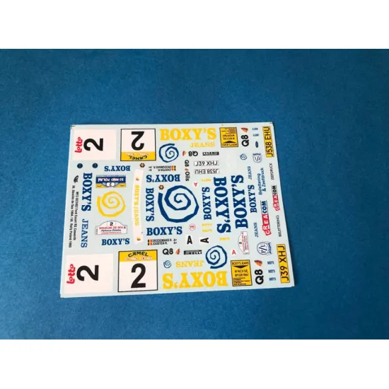 Mf-zone Dc2452 1/24 Ford Escort Rs Cosworth J538 Ehu Boxys Jeans For Tamiya