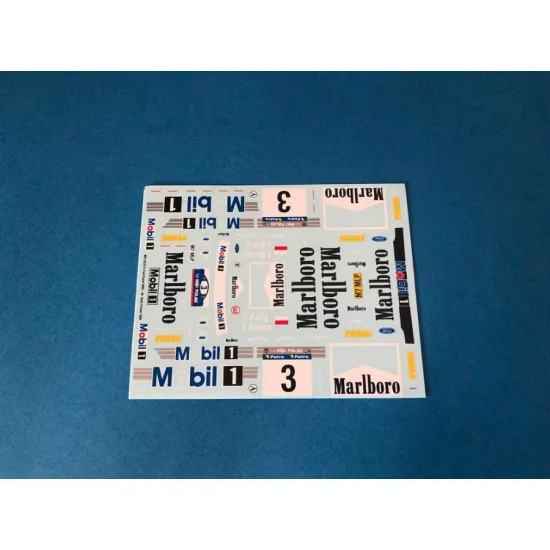 Mf-zone Dc2471 1/24 Ford Escort Wrc M7 Mlp Mobil 1 Marlboro Rally Polski 1999 3 Kulig/Baran For Tamiya And Domino