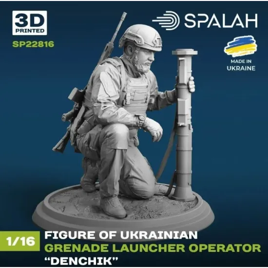 Spalah 22816 1/16 Figure Ukrainian Grenade Launcher Operator Denchik