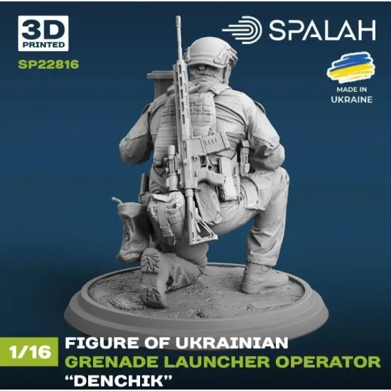 Spalah 22816 1/16 Figure Ukrainian Grenade Launcher Operator Denchik