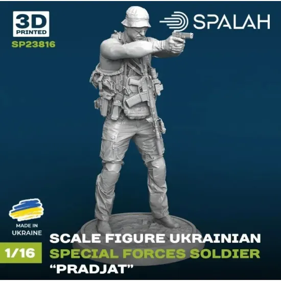Spalah 23816 1/16 Figure Ukrainian Special Forces Soldier Pradjat