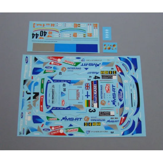 Mf-zone Dc2475 1/24 Ford Fiesta Wrc 2020 88 Rallye Automobile De Montecarlo 2020