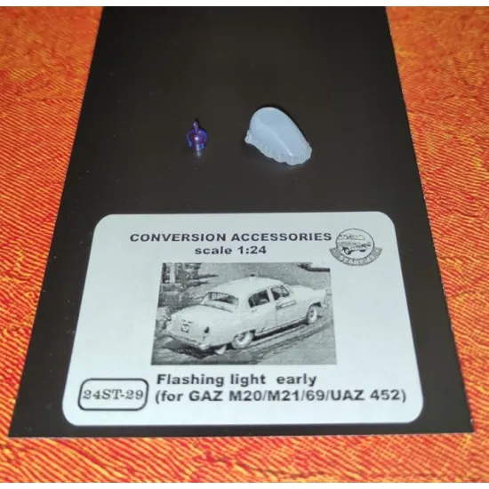 Start-43 St29 1/24 Flashing Light Early For Gaz M20/M21/69/Uaz 452