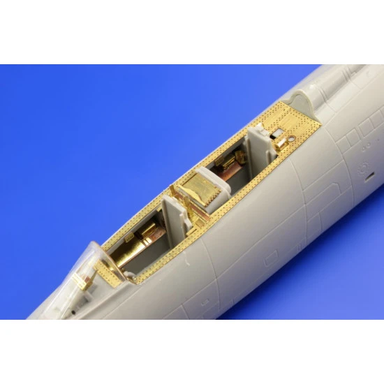 Photoetched set DH-100 F.Mk.6 Color, for Amodel kit 1/72 Eduard SS374