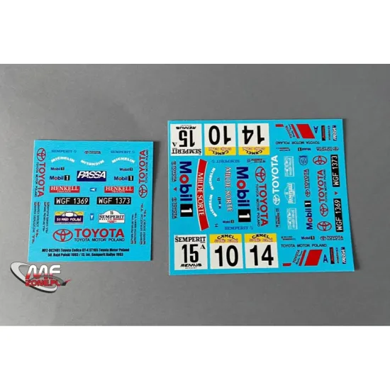 Mf-zone Dc2481 1/24 Toyota Celica Gt-4 St165 Rally Poland 1993 Int Semperit Rally 1993
