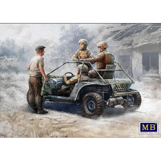 Master Box 35247 1/35 Russian Ukrainian War Series Summer 2024 Ukrainian Infantry Kursk Region