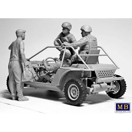 Master Box 35247 1/35 Russian Ukrainian War Series Summer 2024 Ukrainian Infantry Kursk Region