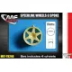 Mf-zone Tk246 1/24 Speedline Wheels 6 Spoke 5 Screw Resin Kit