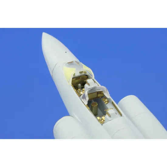 Photoetched set Buccaneer S.2B interior Color, for Airfix kit 1/72 Eduard SS381