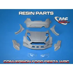 Mf-zone Tk2417 1/24 Ford Fiesta Wrc Conversion Set Resin Parts, P/E For Belkits