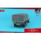 Armory Ar-ac7336 1/72 Kraz 255b Soviet 6/6 Cargo Truck Canvas Tent