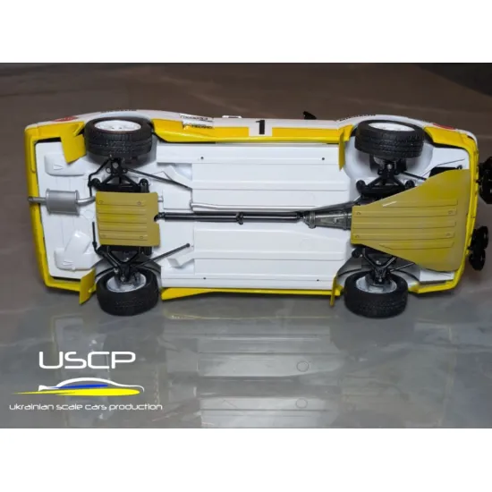 Uscp 24a109 1/24 Skid Plates For Audi Coupe Quattro Rally Tamiya/Italeri