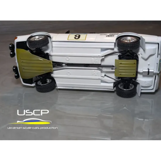 Uscp 24a109 1/24 Skid Plates For Audi Coupe Quattro Rally Tamiya/Italeri