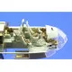 Photoetched set Junkers Ju 88A-4 interior (self adhesive), for Revell kit 1/72 Eduard SS407
