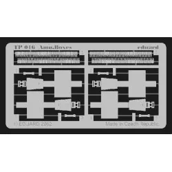 Photoetched set U.S. Modern cal. 0.30 ammo boxes 1/35 Eduard TP016