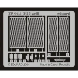 Photoetched set T-55 grill, for Tamiya kit 1/35 Eduard TP044