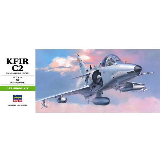 Israel Aircraft KFIR C2 1/72 Hasegawa 00237